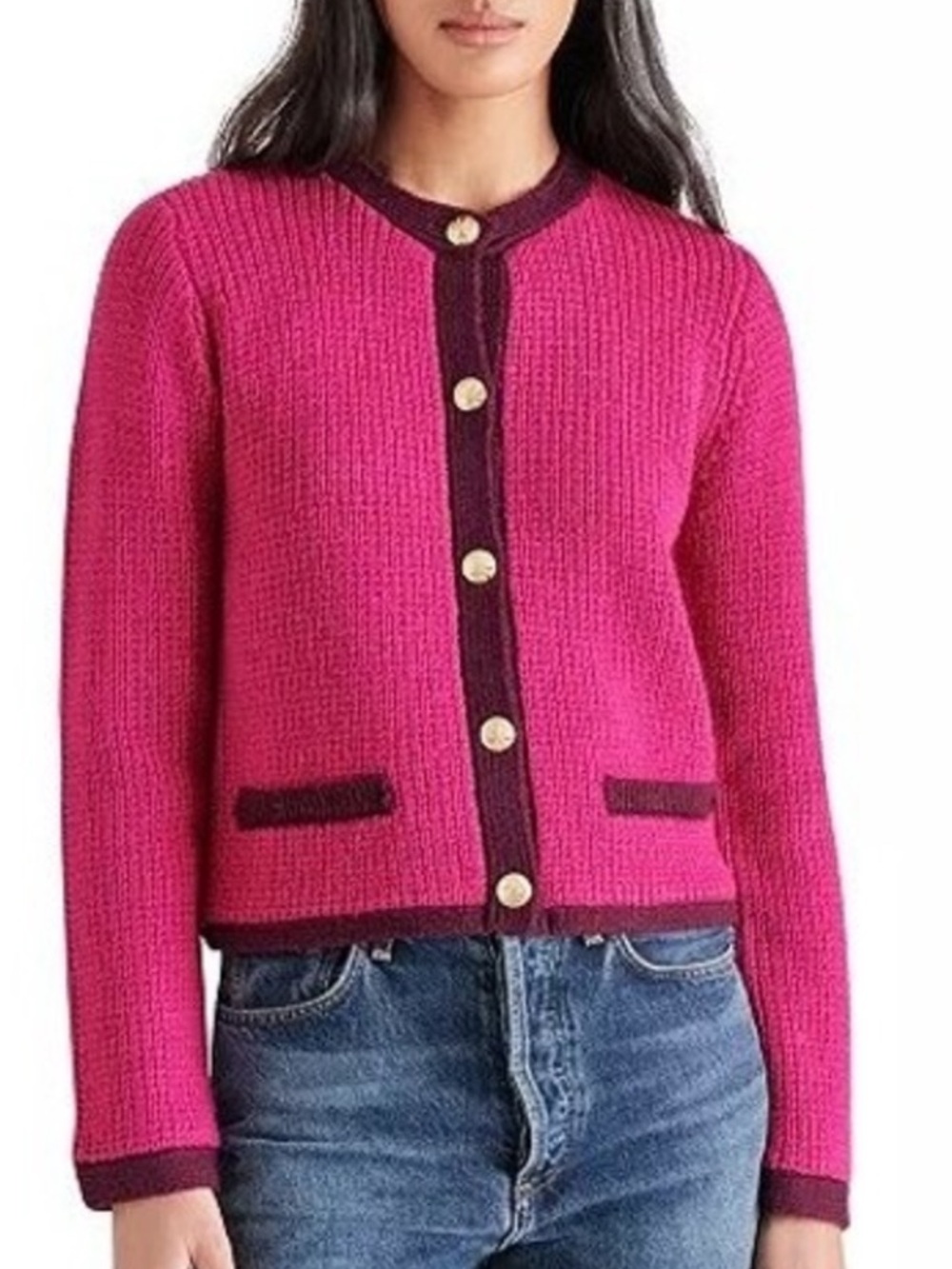 STEVE MADDEN FUCHSIA FANTINO JACKET